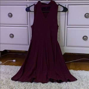 Maroon dress